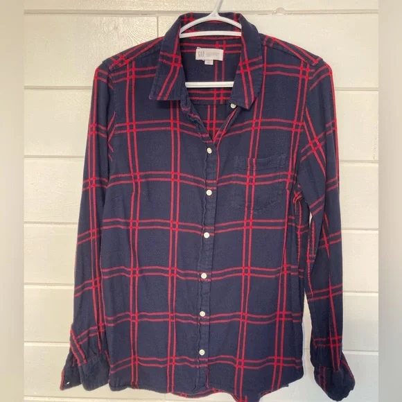 Gap flannel button down - Picture 1 of 6